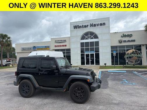 Black Clearcoat 2015 Jeep Wrangler Willys Wheeler