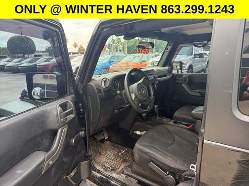 Black Clearcoat 2015 Jeep Wrangler Willys Wheeler