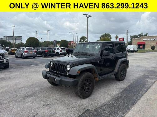 Black Clearcoat 2015 Jeep Wrangler Willys Wheeler
