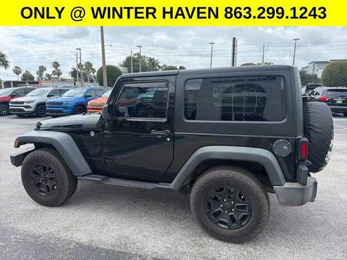 Black Clearcoat 2015 Jeep Wrangler Willys Wheeler