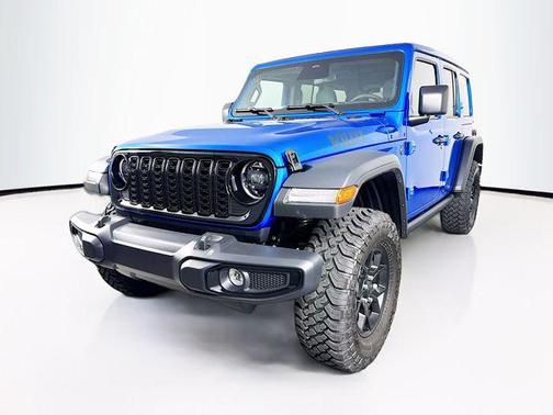 Hydro Blue Pearlcoat 2026 Jeep Wrangler Willys