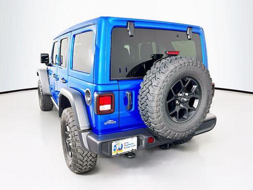 Hydro Blue Pearlcoat 2026 Jeep Wrangler Willys