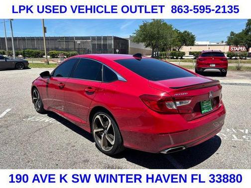 San Marino Red 2022 Honda Accord Sport 1.5T
