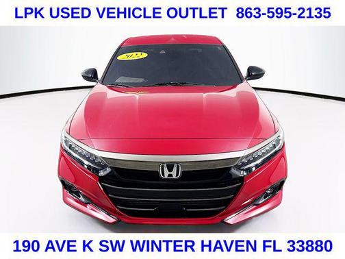 San Marino Red 2022 Honda Accord Sport 1.5T
