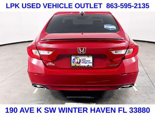 San Marino Red 2022 Honda Accord Sport 1.5T