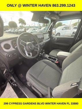 Black Clearcoat 2025 Jeep Wrangler 4-Door Sahara 4x4