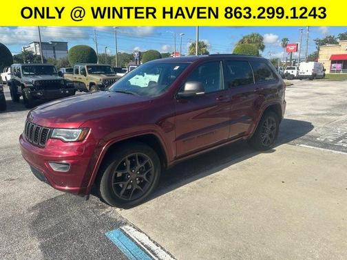 Velvet Red Pearlcoat 2021 Jeep Grand Cherokee Limited