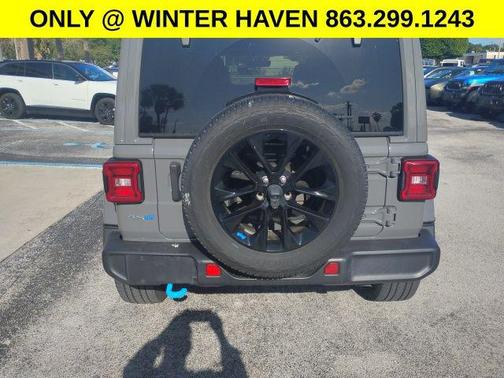 Sting-Gray Clearcoat 2023 Jeep Wrangler 4xe Sahara