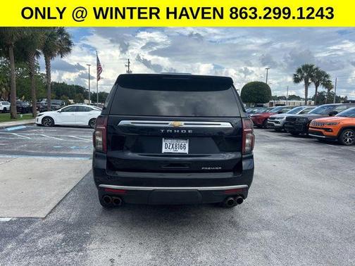 Midnight Blue Metallic 2021 Chevrolet Tahoe Premier