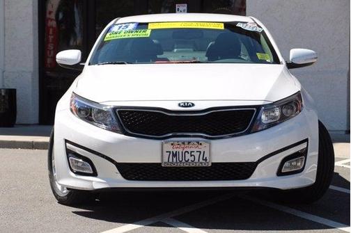 Snow White Pearl 2015 Kia Optima EX