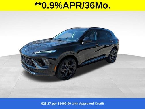 Ebony Twilight Metallic 2026 Buick Envision Sport Touring