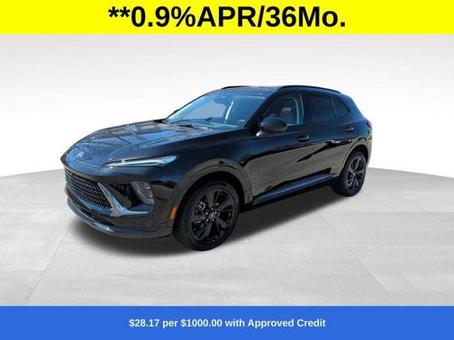 Ebony Twilight Metallic 2026 Buick Envision Sport Touring