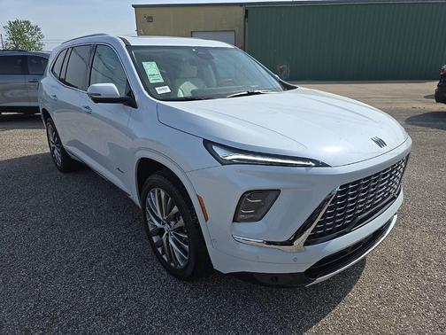 White Tri-Coat 2026 Buick Enclave Avenir