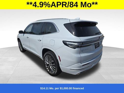 White Tri-Coat 2026 Buick Enclave Avenir
