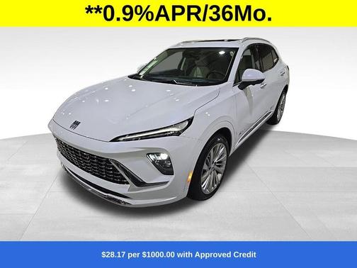 White Tri-Coat 2026 Buick Envision Avenir