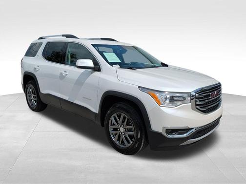 White Frost Tri-Coat 2017 GMC Acadia SLT-1
