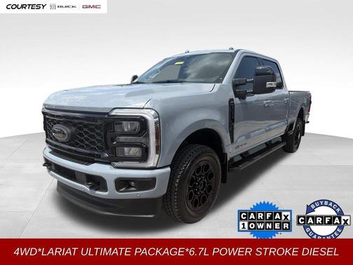 Gray 2025 Ford F-350 Lariat Super Duty