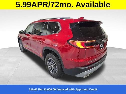 Volcanic Red 2026 GMC Acadia Elevation
