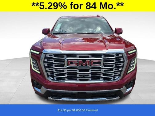 Volcanic Red 2026 GMC Yukon Denali