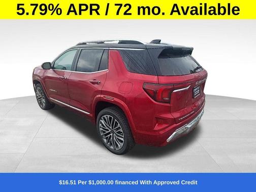 Volcanic Red 2026 GMC Terrain Denali