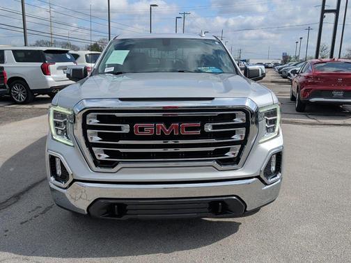 Quicksilver Metallic 2021 GMC Sierra 1500 SLT
