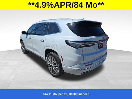 White Tri-Coat 2026 Buick Enclave Avenir