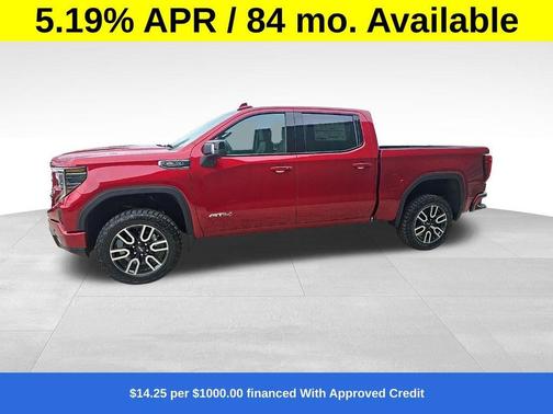 Volcanic Red 2026 GMC Sierra 1500 AT4