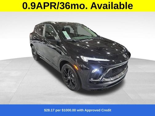 Ebony Twilight Metallic 2026 Buick Encore GX Sport Touring
