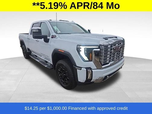 Glacier White 2026 GMC Sierra 3500 Denali