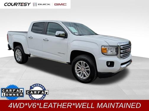 Summit White 2018 GMC Canyon SLT