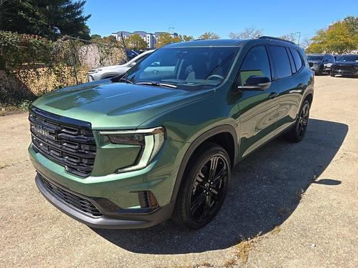 Green Metallic 2027 GMC Acadia ELEVATION