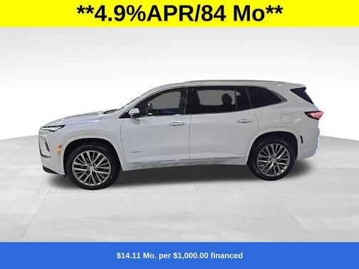 White Tri-Coat 2026 Buick Enclave Avenir