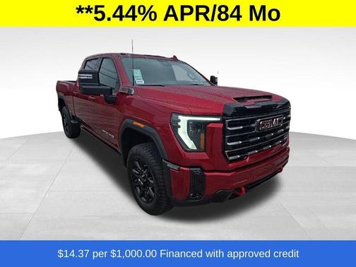 Volcanic Red 2026 GMC Sierra 3500 AT4