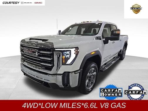 Summit White 2025 GMC Sierra 2500 SLT