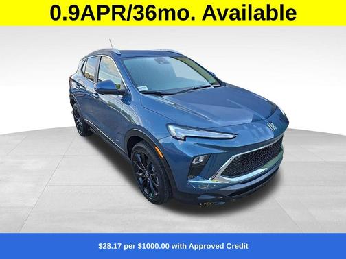 Ocean Blue Metallic 2026 Buick Encore GX Sport Touring
