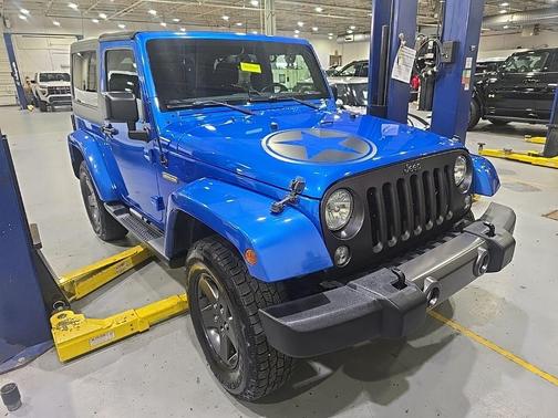 Hydro Blue Pearlcoat 2016 Jeep Wrangler Sport