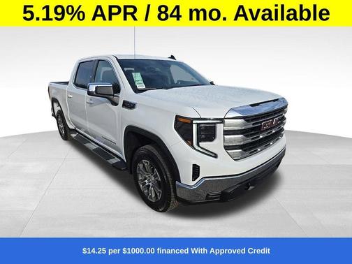 Summit White 2026 GMC Sierra 1500 SLE