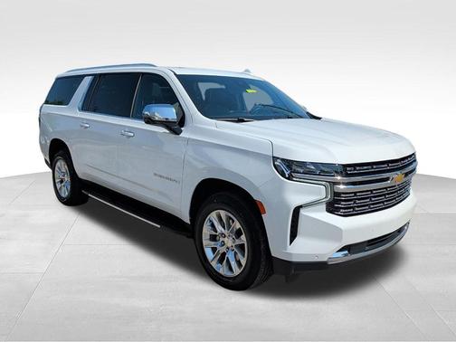 Summit White 2023 Chevrolet Suburban Premier