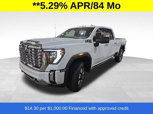 Glacier White 2026 GMC Sierra 3500 Denali