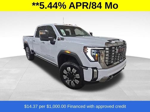 Glacier White 2026 GMC Sierra 3500 Denali