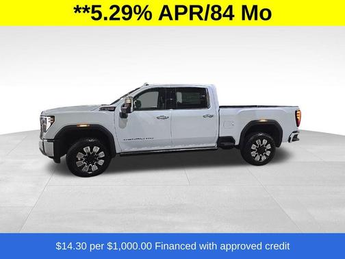 Glacier White 2026 GMC Sierra 3500 Denali