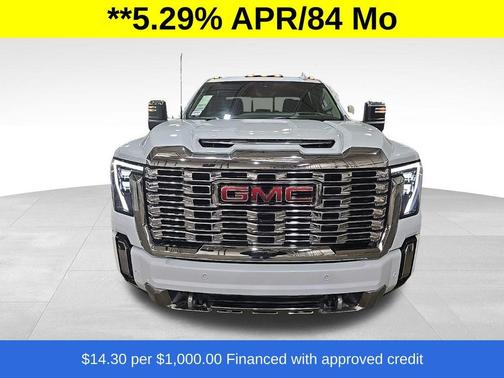 Glacier White 2026 GMC Sierra 3500 Denali