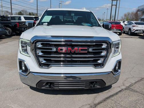 Summit White 2021 GMC Sierra 1500 SLT