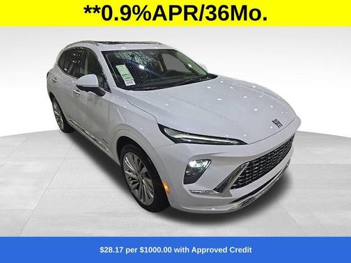 White Tri-Coat 2026 Buick Envision Avenir