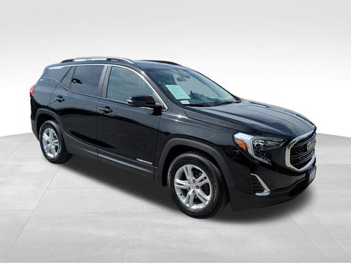 Ebony Twilight Metallic 2021 GMC Terrain SLE