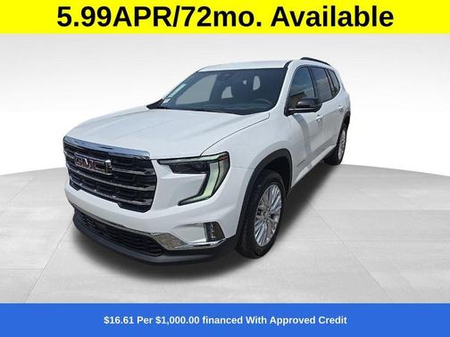 Summit White 2026 GMC Acadia Elevation