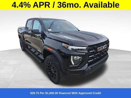 Onyx Black 2026 GMC Canyon Elevation