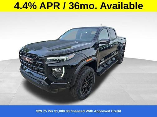 Onyx Black 2026 GMC Canyon Elevation