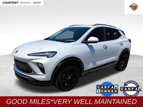 White Frost Tri-Coat 2024 Buick Encore GX Sport Touring