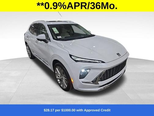 White Tri-Coat 2026 Buick Envision Avenir